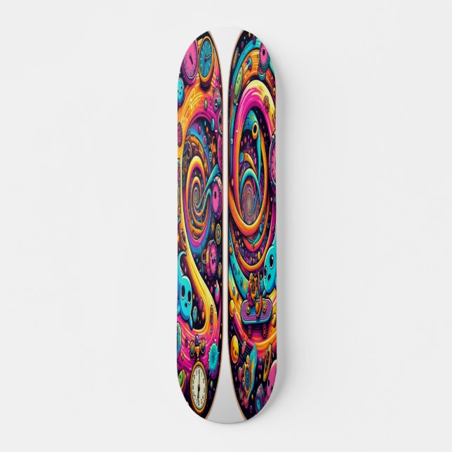 Temporal Voyage Skateboard (Front)