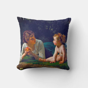 Temptation, Bouguereau Cushion