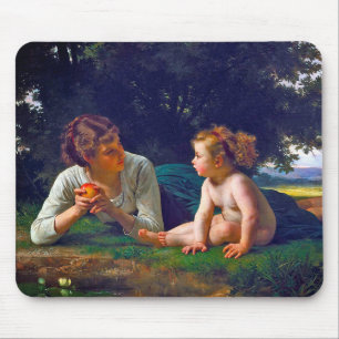 Temptation, Bouguereau Mouse Mat