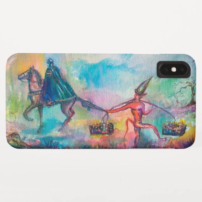 TEMPTATION Dark Kinight and Devil's Treasure ,Blue Case-Mate iPhone Case (Back (Horizontal))