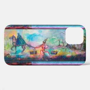 TEMPTATION Dark Knight and Devil's Treasure ,Blue iPhone 12 Case