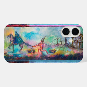 TEMPTATION Dark Knight and Devil's Treasure ,Blue iPhone 16 Case