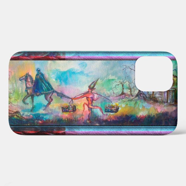 TEMPTATION Dark Knight and Devil's Treasure Blue Case-Mate iPhone Case (Back (Horizontal))