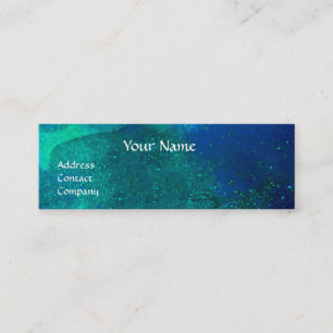 TEMPTATION Dark Knight,Devil's Treasure,Night Blue Mini Business Card