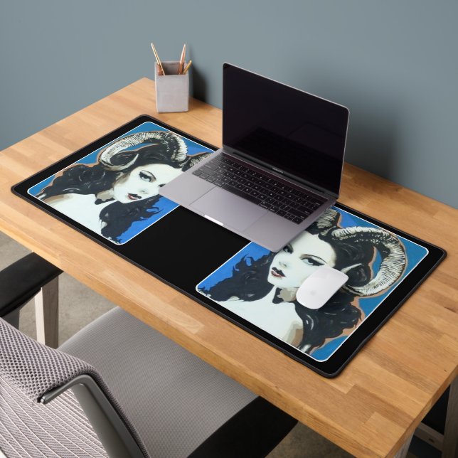 'Temptation in the Magick' Painting on a  Desk Mat (Office 2)