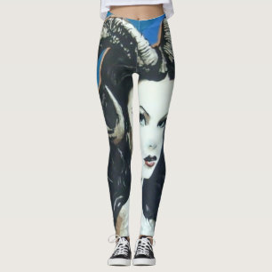 'Temptation in the Magick' Painting on a Leggings