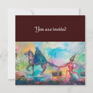 TEMPTATION monogram gem yellow Invitation