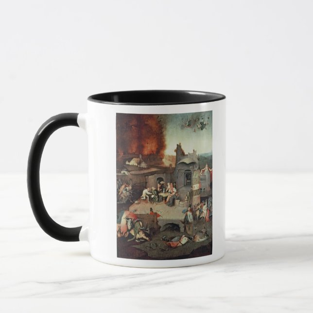 Temptation of Saint Anthony, c.1500 Mug (Left)