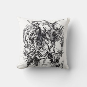 Temptation of Saint Anthony the Great Cushion