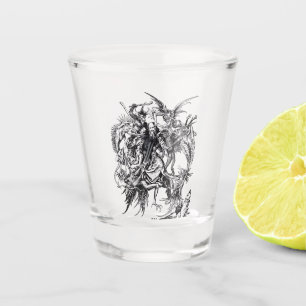 Temptation of Saint Anthony the Great Shot Glass