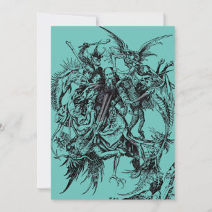 Temptation of Saint Anthony the Great Thank You Card