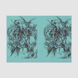Temptation of Saint Anthony the Great Tissue Paper