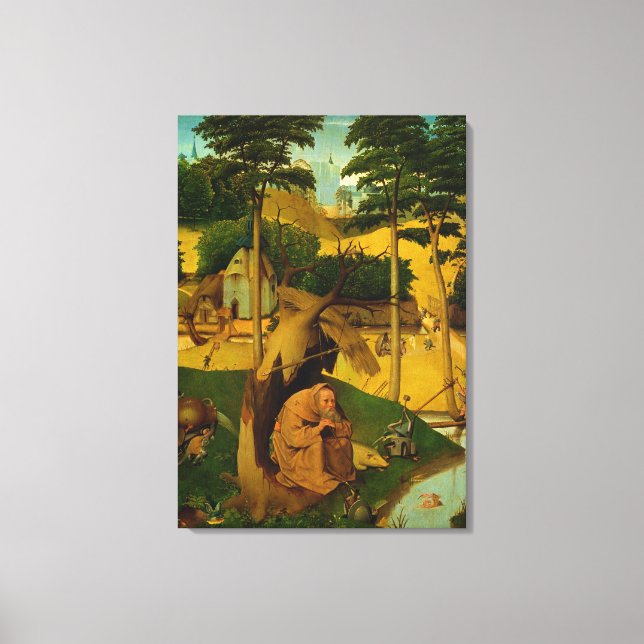 Temptation of St. Anthony, 1490 Canvas Print (Front)