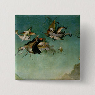 Temptation of St.Anthony 15 Cm Square Badge