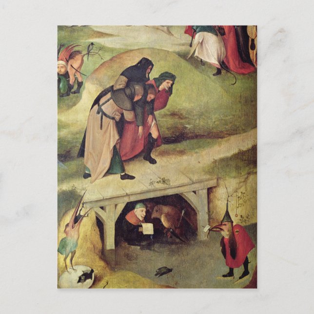 Temptation of St. Anthony Postcard (Front)