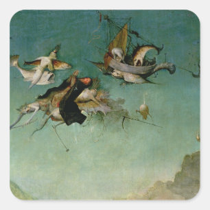 Temptation of St.Anthony Square Sticker