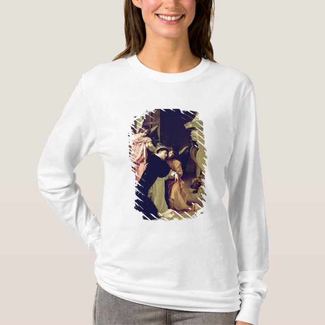 Temptation of St.Thomas Aquinas T-Shirt (Front)