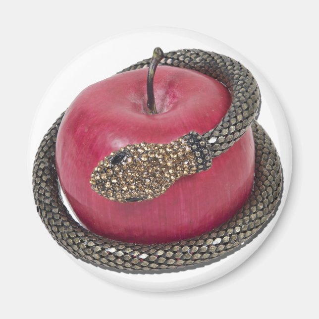 TemptationAppleSnake112311 Magnet (Front)