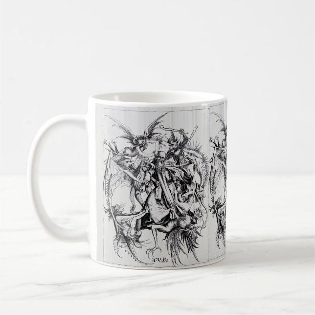 Temptations of St Anthony Coffee Mug (Left)