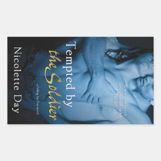Tempted by the Soldier by Nicolette Day Rectangular Sticker