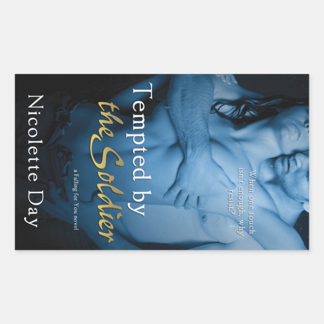 Tempted by the Soldier by Nicolette Day Rectangular Sticker (Front)