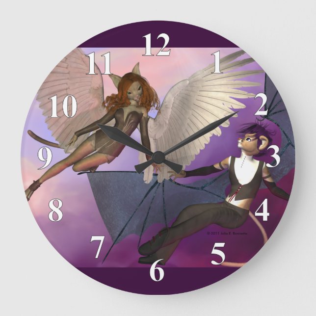 Tempted Large Clock (Front)