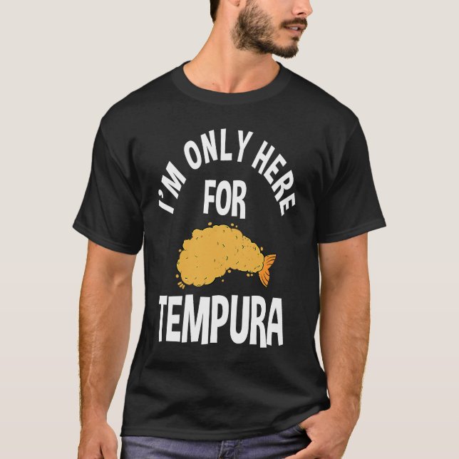 Tempura  Costume Shrimp And Seafood T-Shirt (Front)