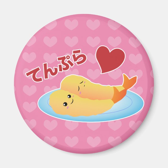 Tempura Love Magnet (Front)