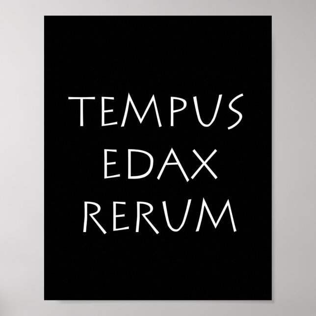 Tempus edax rerum poster (Front)