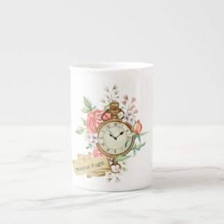 Tempus Fugit Bone China Mug