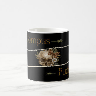 Tempus fugit coffee mug