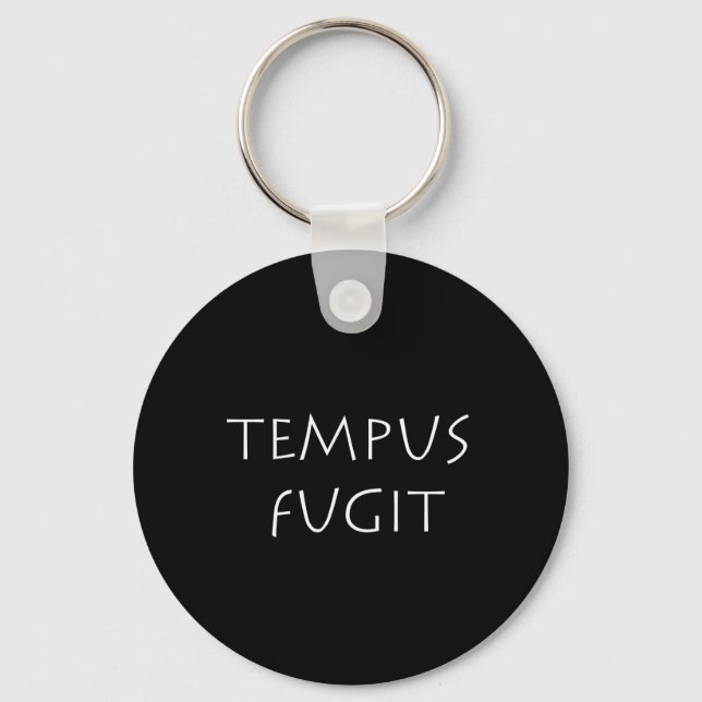 Tempus fugit key ring (Front)