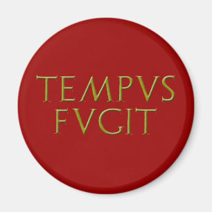 Tempus Fugit Magnet
