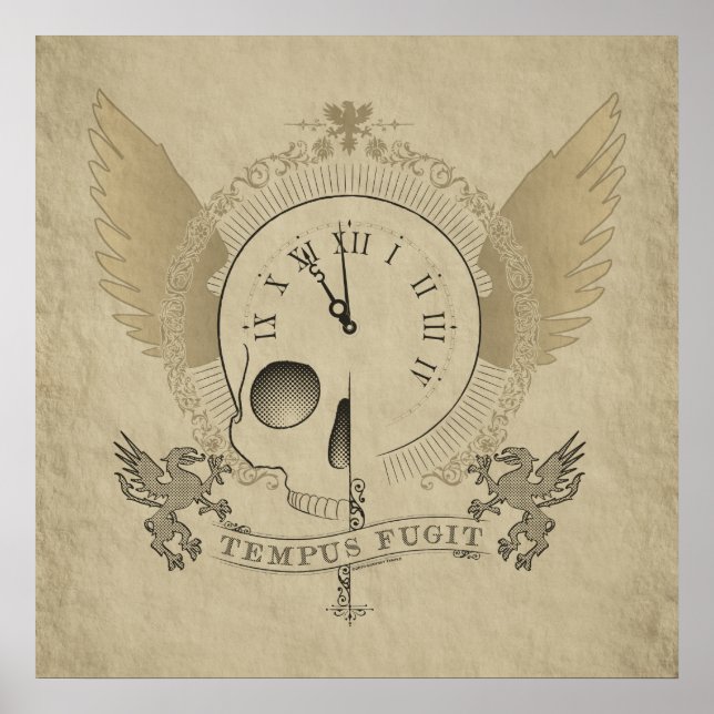 Tempus Fugit (time flies) Poster (Front)