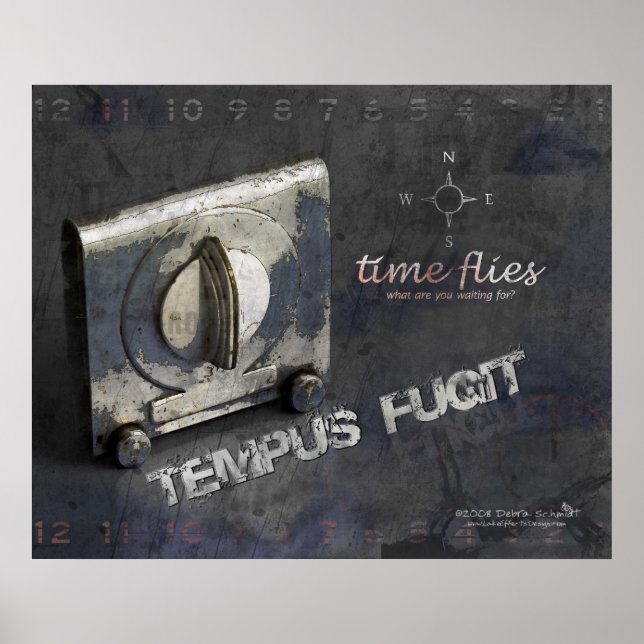 Tempus Fugit (Times Flies) Print (Front)