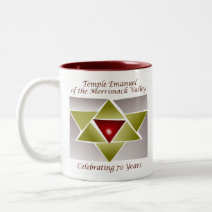 TEMV 70th Two-Tone Coffee Mug