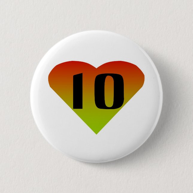 Ten 6 Cm Round Badge (Front)