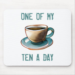 Ten a day mouse mat