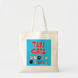 Ten Cats - all together now! Tote Bag