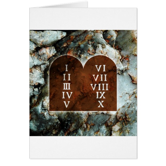 Ten Commandments (Front)