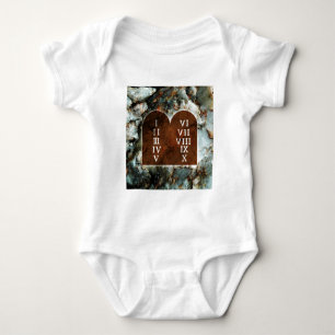 Ten Commandments Baby Bodysuit
