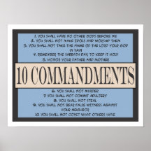 Ten Commandments of the Bible