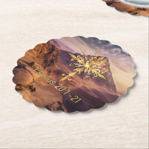 Ten Commandments Paper Coaster