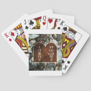 Ten Commandments Playing Cards