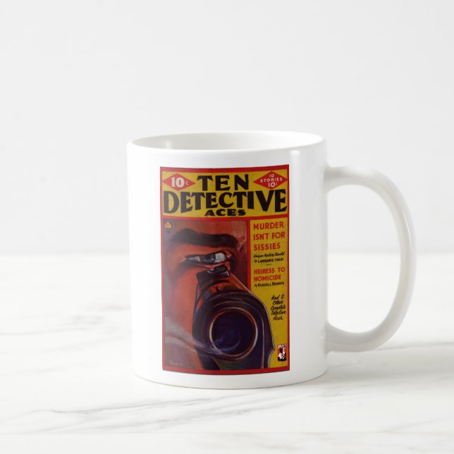 Ten Detective Aces Coffee Mug (Right)