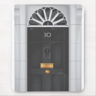 Ten Downing Street Door Mouse Mat