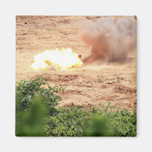 Ten half-pound blocks of TNT Magnet