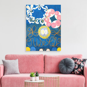 Ten Largest, No. 1, Childhood Hilma af Klint Canvas Print