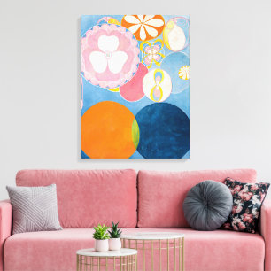 Ten Largest, No. 2, Childhood Hilma af Klint Canvas Print