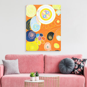 Ten Largest, No. 3, Youth Hilma af Klint Canvas Print